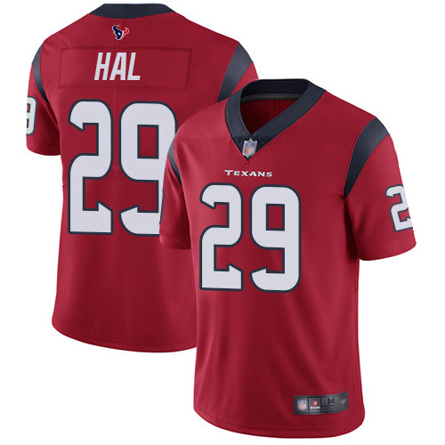 Nike Texans #29 Andre Hal Red Alternate Stitched NFL Vapor Untouchable Limited Jersey - HTJ295