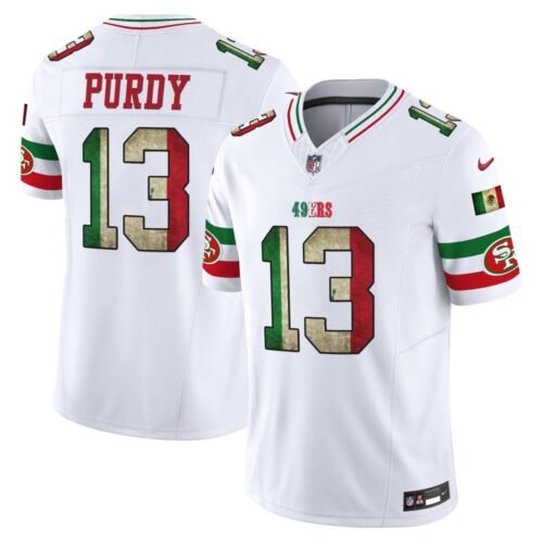 [All Players] White San Francisco 49ers 2025 F.U.S.E. Mexico Vapor Limited Stitched Football Jersey - SFR95