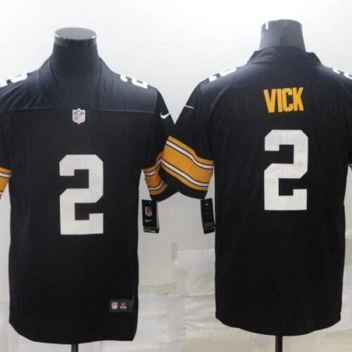 Black Pittsburgh Steelers #2 Michael Vick Limited Stitched Jersey - PSJ831