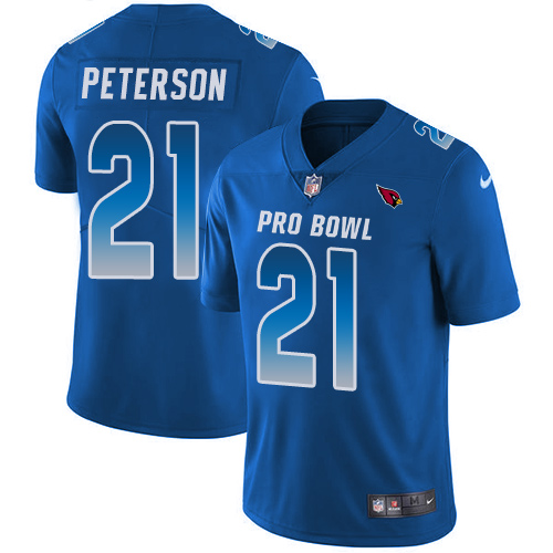 Nike Cardinals #21 Patrick Peterson Royal Stitched NFL Limited NFC 2019 Pro Bowl Jersey - ACJ317