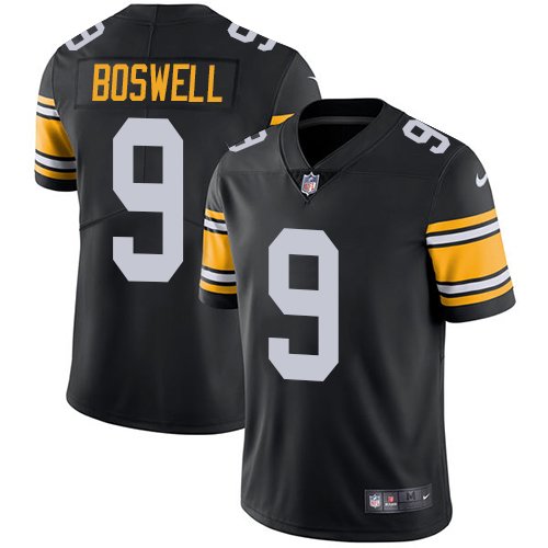 Nike Steelers #9 Chris Boswell Black Alternate Stitched NFL Vapor Untouchable Limited Jersey - PSJ03