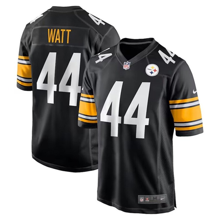 Black Pittsburgh Steelers #44 Derek Watt Stitched Game Jersey - PSJ224
