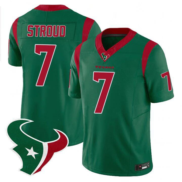 Green Houston Texans #7 C.J. Stroud 2024 F.U.S.E. Mexico Edition Limited Stitched Jersey - HTJ145