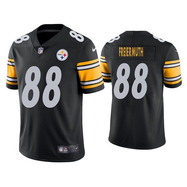 Black Pittsburgh Steelers #88 Pat Freiermuth Vapor Untouchable Limited Stitched Jersey - PSJ118