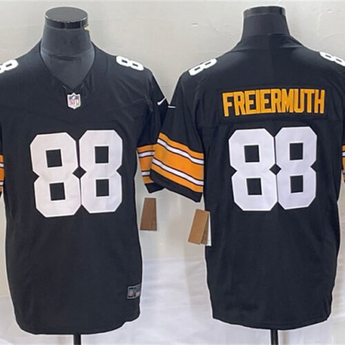 Black Pittsburgh Steelers #88 Pat Freiermuth 2023 F.U.S.E. Vapor Limited Stitched Jersey - PSJ160