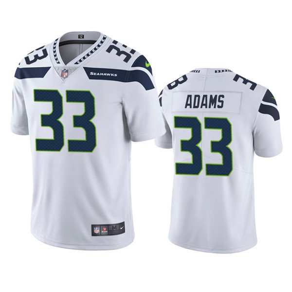 Seattle Seahawks White #33 Jamal Adams Vapor Untouchable Limited Stitched Jersey