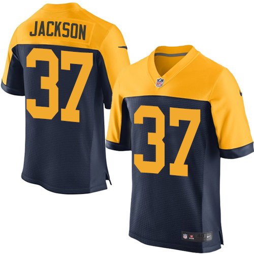 Nike Packers #37 Josh Jackson Navy Blue Alternate Stitched NFL New Elite Jersey - GBJ352