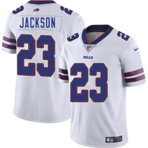 White Buffalo Bills #23 Dane Jackson 2025 Vapor Untouchable Limited Stitched Football Jersey - BBN33