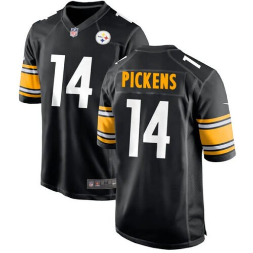 Black Pittsburgh Steelers #14 George Pickens Stitched Jersey - PSJ491