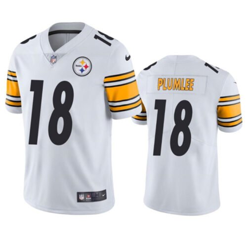 White Pittsburgh Steelers #18 John Rhys Plumlee Vapor Untouchable Limited Stitched Jersey - PSJ227