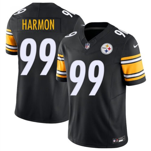 Black Pittsburgh Steelers #99 Derrick Harmon 2025 Draft F.U.S.E. Vapor Limited Stitched Football Jersey - PSJ357