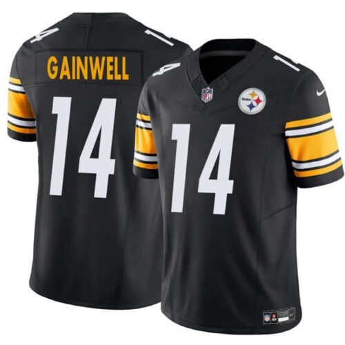 Black Pittsburgh Steelers #14 Kenneth Gainwell 2025 F.U.S.E. Vapor Untouchable Limited Stitched Jersey - PSJ53