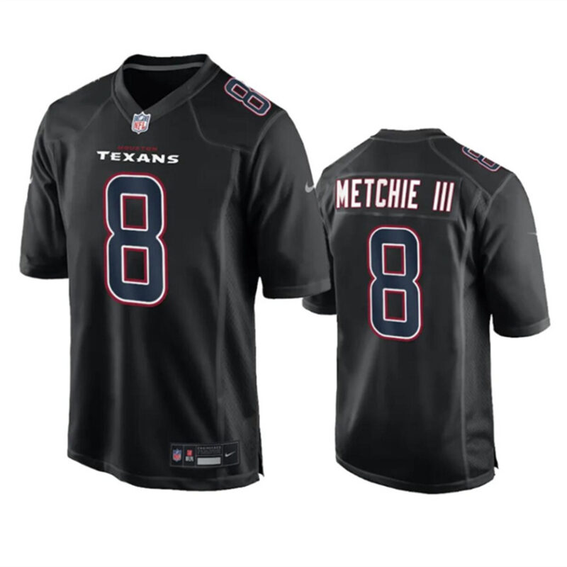 Black Houston Texans #8 John Metchie III Fashion Vapor Untouchable Limited Stitched Football Jersey - HTJ194