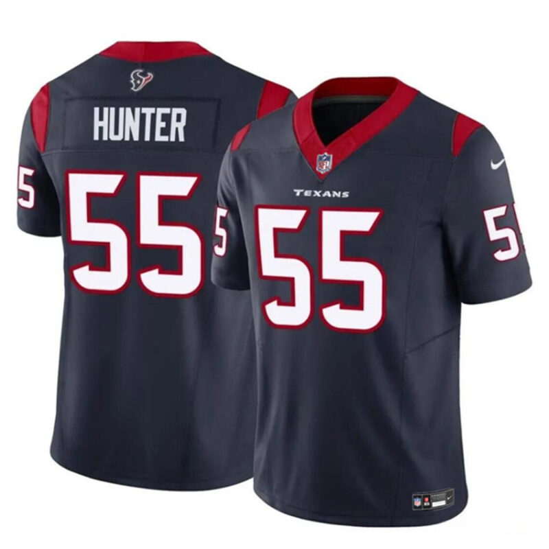 Navy Houston Texans #55 Danielle Hunter 2024 F.U.S.E 2023 F.U.S.E Vapor Untouchable Stitched Football Jersey - HTJ321