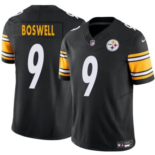 Black Pittsburgh Steelers #9 Chris Boswell 2024 F.U.S.E. Vapor Untouchable Limited Stitched Jersey - PSJ238