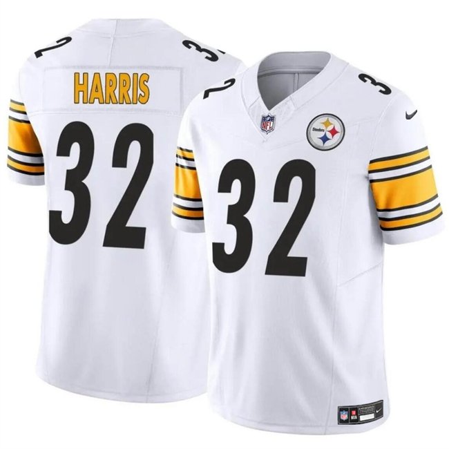 White Pittsburgh Steelers #32 Franco Harris 2024 F.U.S.E. Alternate Vapor Untouchable Limited Stitched Jersey - PSJ764