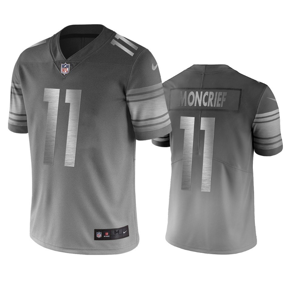 Pittsburgh Steelers #11 Donte Moncrief Silver Gray Vapor Limited City Edition NFL Jersey - PSJ477