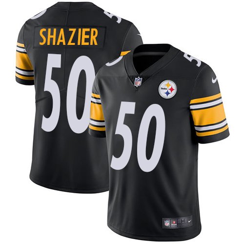 Nike Steelers #50 Ryan Shazier Black Team Color Stitched NFL Vapor Untouchable Limited Jersey - PSJ689