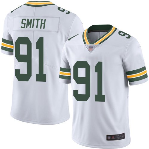 Nike Packers #91 Preston Smith White Stitched NFL Vapor Untouchable Limited Jersey - GBJ367