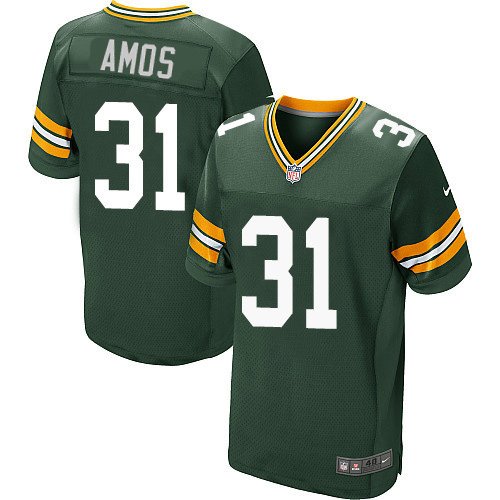 Nike Packers #31 Adrian Amos Green Team Color Stitched NFL Elite Jersey - GBJ256