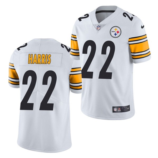 White Pittsburgh Steelers #22 Najee Harris 2021 Vapor Untouchable Limited Stitched Jersey - PSJ585