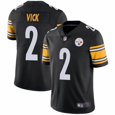 Black Pittsburgh Steelers #2 Michael Vick Vapor Untouchable Limited Stitched Jersey - PSJ808
