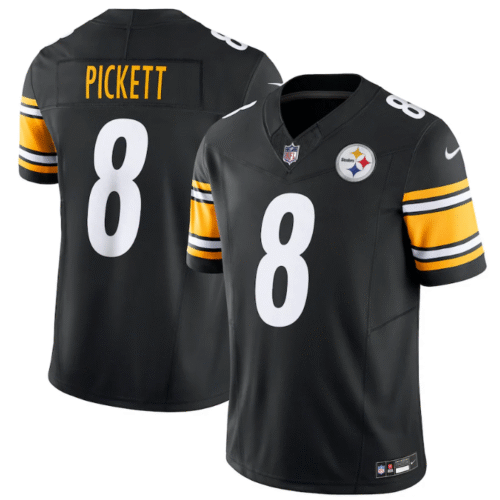 Black Pittsburgh Steelers #8 Kenny Pickett 2023 F.U.S.E. Vapor Untouchable Limited Jersey - PSJ27