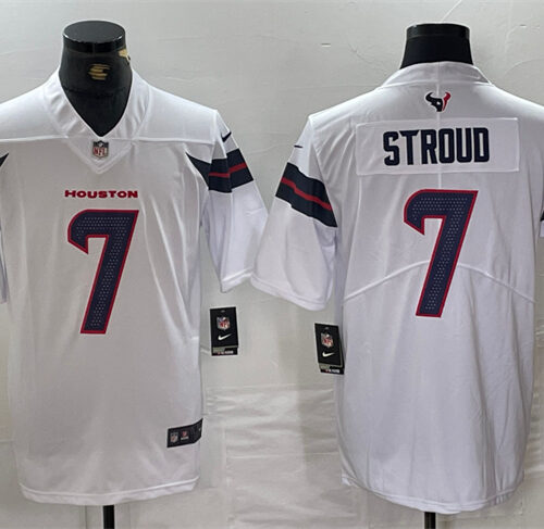 White Houston Texans #7 C.J. Stroud Vapor Untouchable Stitched Football Jersey - HTJ265