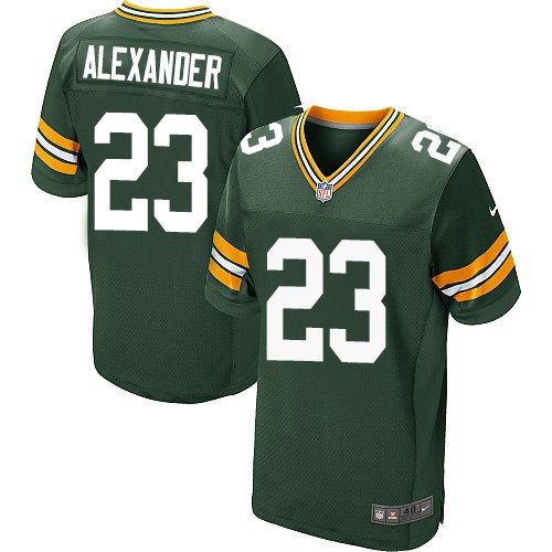 Nike Packers #23 Jaire Alexander Green Team Color Stitched NFL Elite Jersey - GBJ166