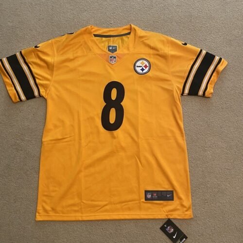Gold Pittsburgh Steelers #8 Kenny Pickett Vapor Untouchable Limited Stitched Jersey - PSJ149