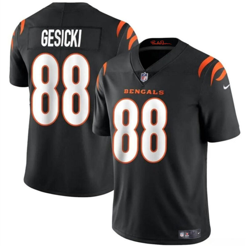 Black Cincinnati Bengals #88 Mike Gesicki Vapor Untouchable Limited Stitched Jersey - CCB09