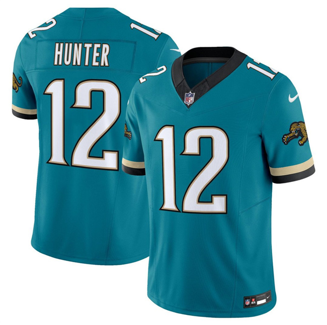 Teal Jacksonville Jaguars #12 Travis Hunter 2025 Draft F.U.S.E. Prowler Throwback Vapor Limited Stitched Football Jersey - JVG99