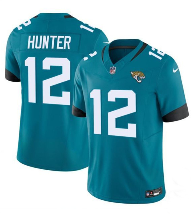 Teal Jacksonville Jaguars #12 Travis Hunter 2025 Draft F.U.S.E. Vapor Limited Stitched Football Jersey - JVG108