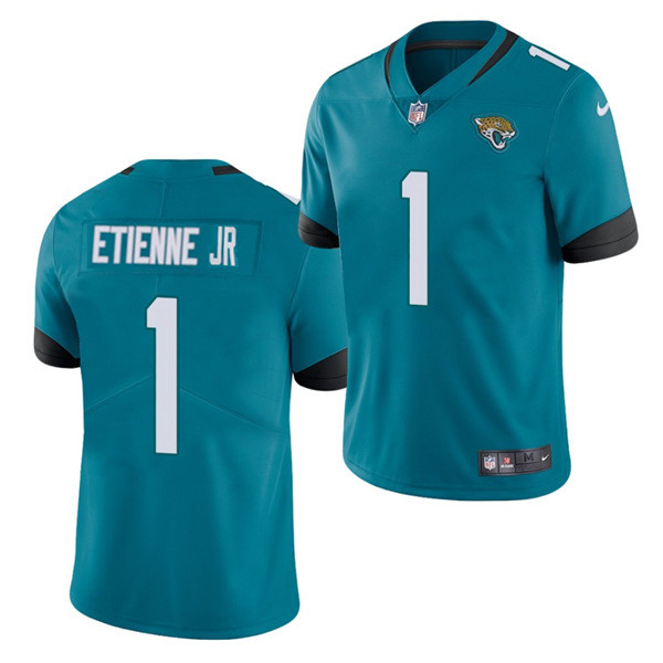 Teal Jacksonville Jaguars #1 Travis Etienne JR 2021 NFL Draft Vapor Untouchable Limited Stitched Jersey - JVG124
