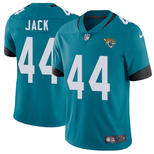 Nike Jaguars #44 Myles Jack Teal Green Alternate Stitched NFL Vapor Untouchable Limited Jersey - JVG157