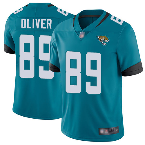 Nike Jaguars #89 Josh Oliver Teal Green Alternate Stitched NFL Vapor Untouchable Limited Jersey - JVG87