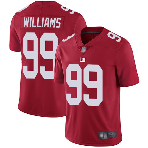 Nike Giants #99 Leonard Williams Red Alternate Stitched NFL Vapor Untouchable Limited Jersey - NYG37