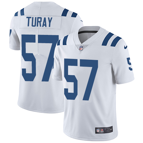 Nike Colts #57 Kemoko Turay White Stitched NFL Vapor Untouchable Limited Jersey - IDC36