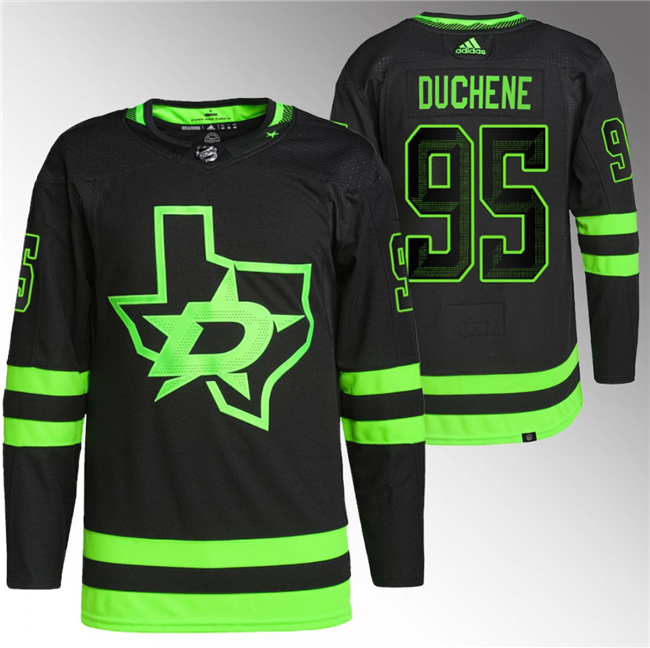 Black Dallas Stars #95 Matt Duchene Stitched Jersey - DLS80