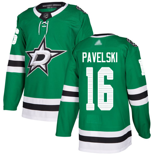 Adidas Stars #16 Joe Pavelski Green Home Authentic Stitched NHL Jersey - DLS40