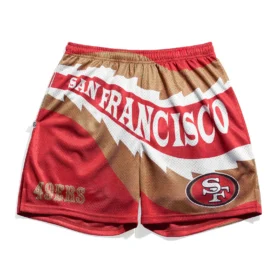San Francisco 49ers Saw Blade Retro Shorts - BKS07