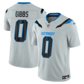 [All Players] Detroit Lions Nike 2026 Rivalries Collection Stitched Limited Jersey - Silver - DTL388